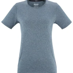 Maglietta da trekking Millet Seneca Heather Ts Ss W Navy Blue
