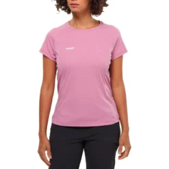 Maglietta da trekking Millet Fusion Ts Ss W Mauve Orchid