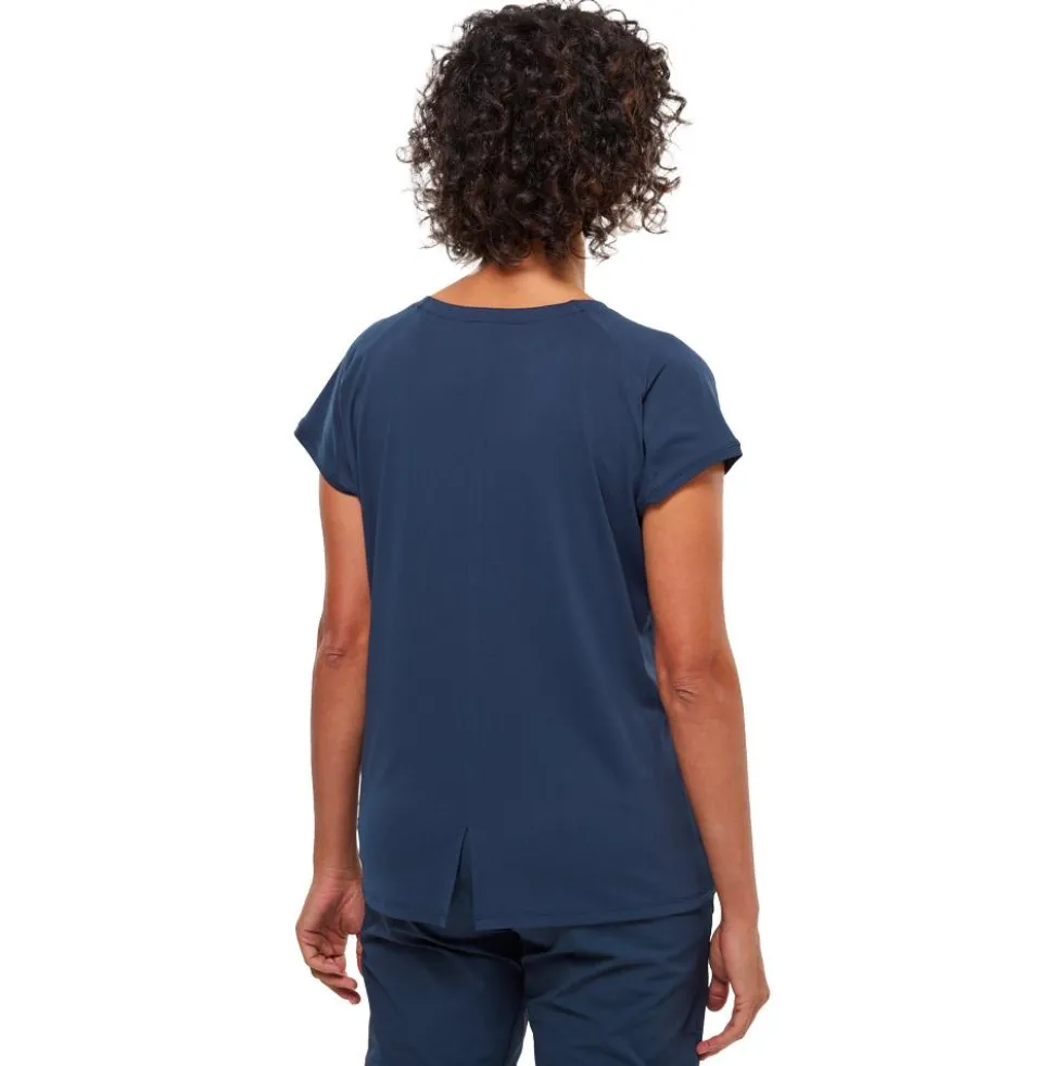 Maglietta da trekking Millet Seneca Short Sleeve W Saphir