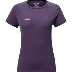 Maglietta da trekking Millet Fusion Ts Ss W Purple Velvet