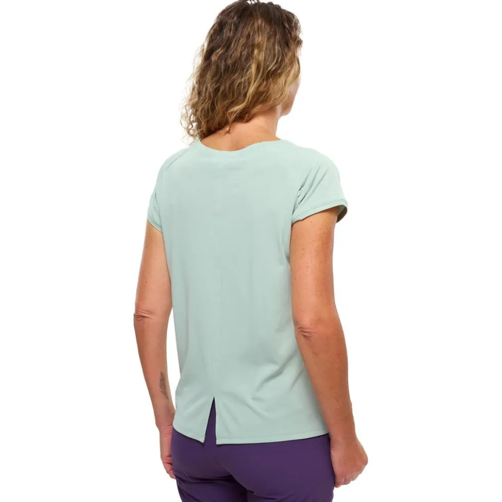 Maglietta da trekking Millet Seneca Short Sleeve W Seaweed