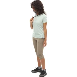 Maglietta da trekking Millet Ubic Light Tee Shirt Short Sleeve W Seaweed