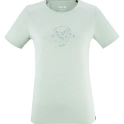 Maglietta da trekking Millet Ubic Light Tee Shirt Short Sleeve W Seaweed