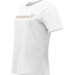 Maglietta da trekking Norrona /29 Cotton Viking W Pure White