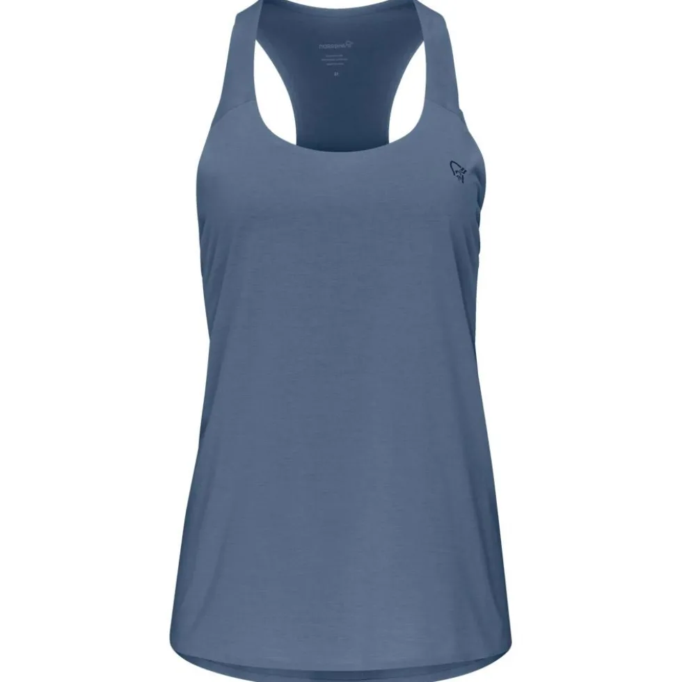 Maglietta da trekking Norrona Femund Tech Singlet W Vintage Indigo
