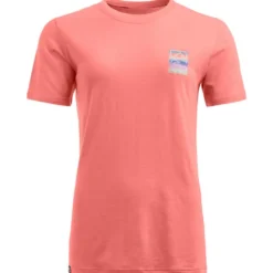 Maglietta da trekking Ortovox 140 Cool Mtn Gradient Tee Shirt W Blossom