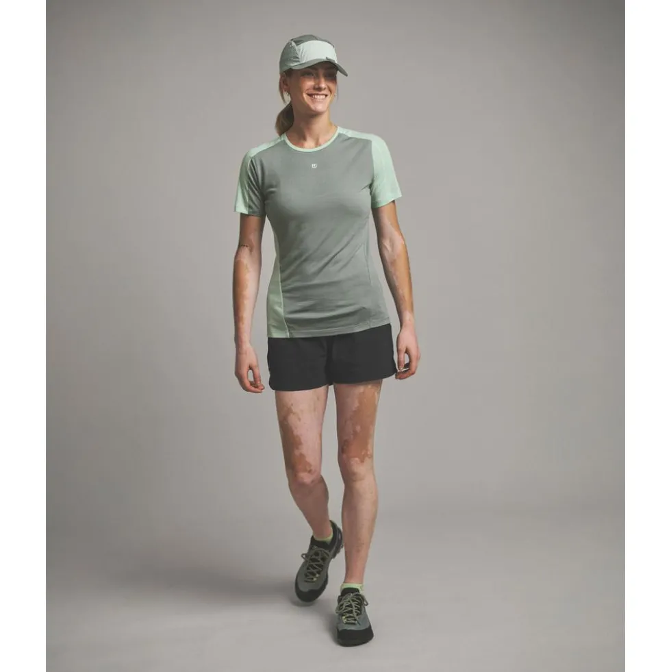 Maglietta da trekking Ortovox 120 Cool Tec Fast Upward W Green Sage
