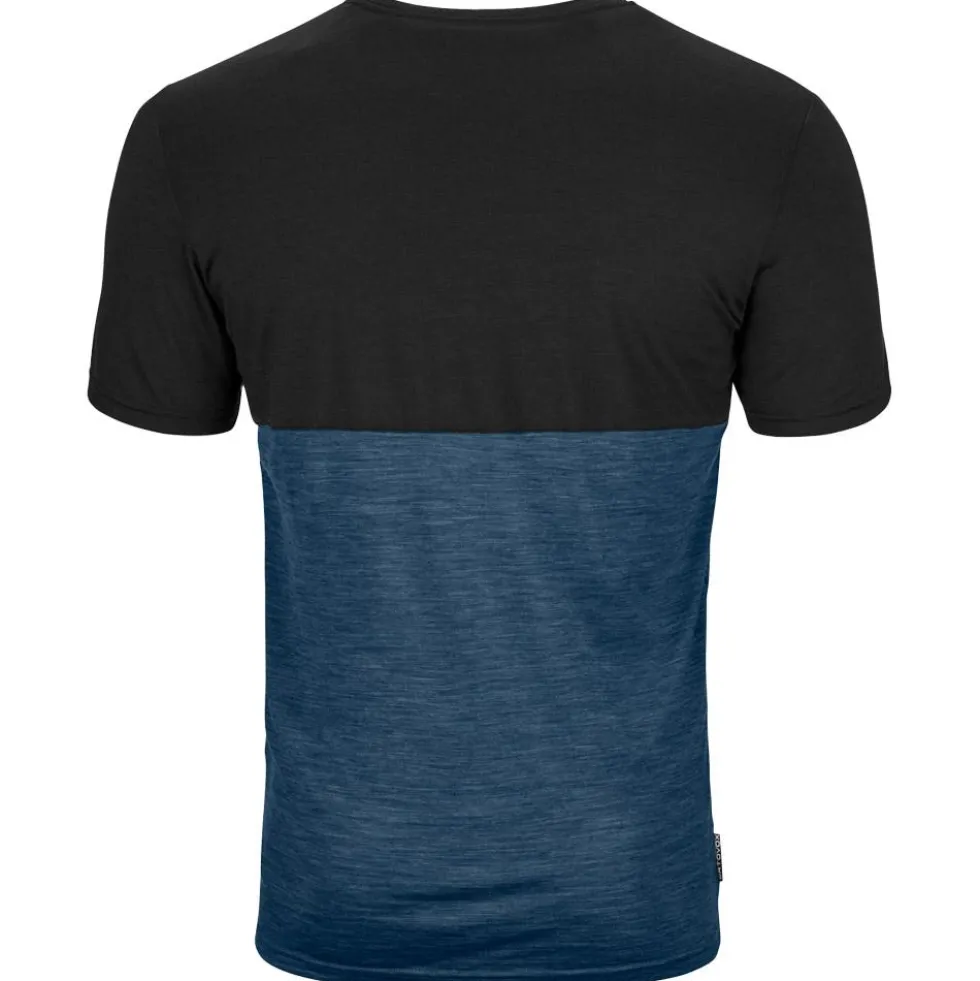 Maglietta da trekking Ortovox 150 Cool Logo Short Sleeve Black Raven
