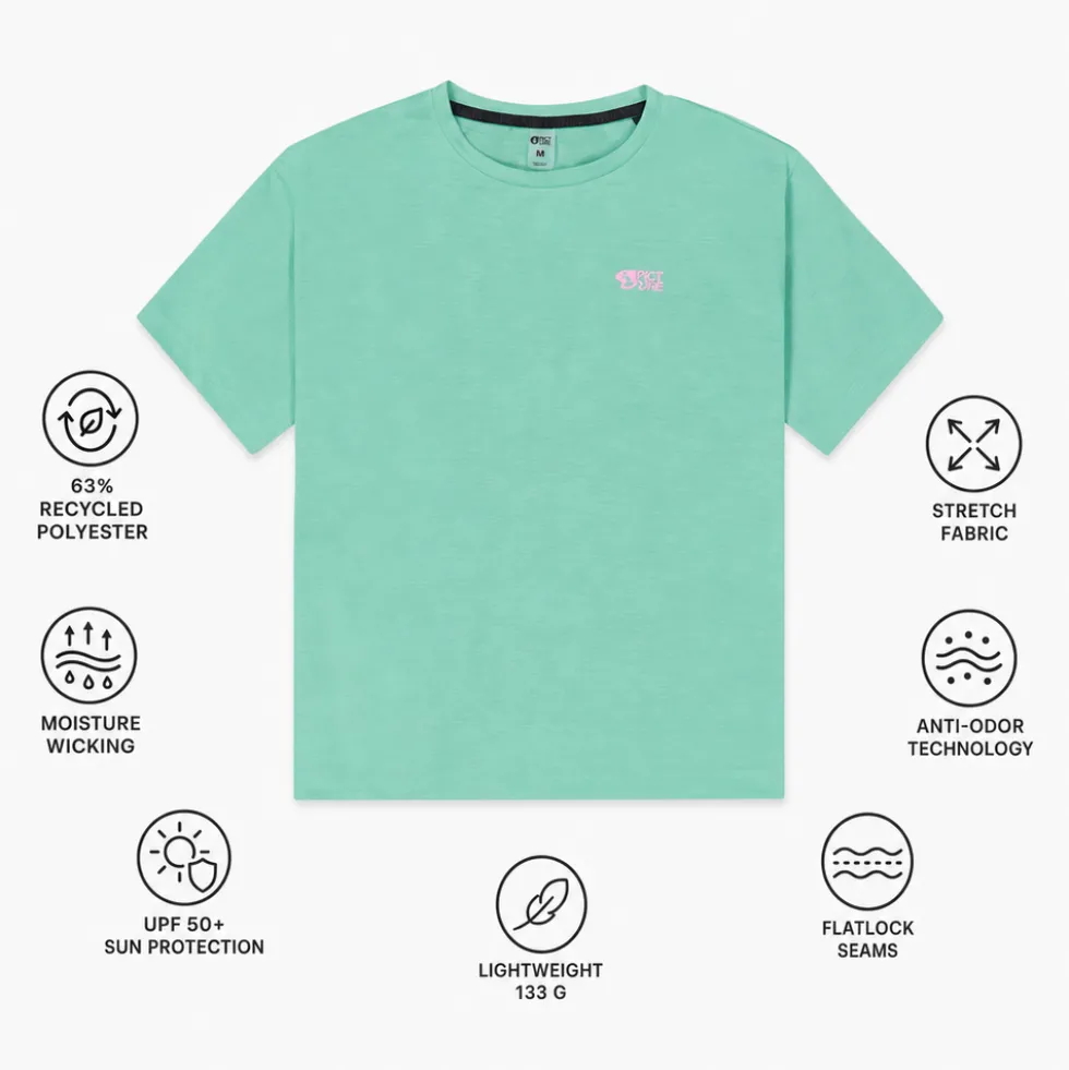 Maglietta da trekking Picture Timont W Tech Tee Wasabi