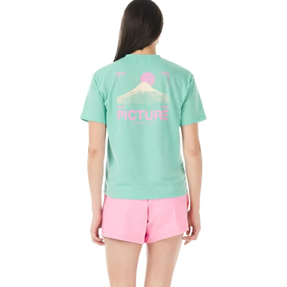 Maglietta da trekking Picture Timont W Tech Tee Wasabi