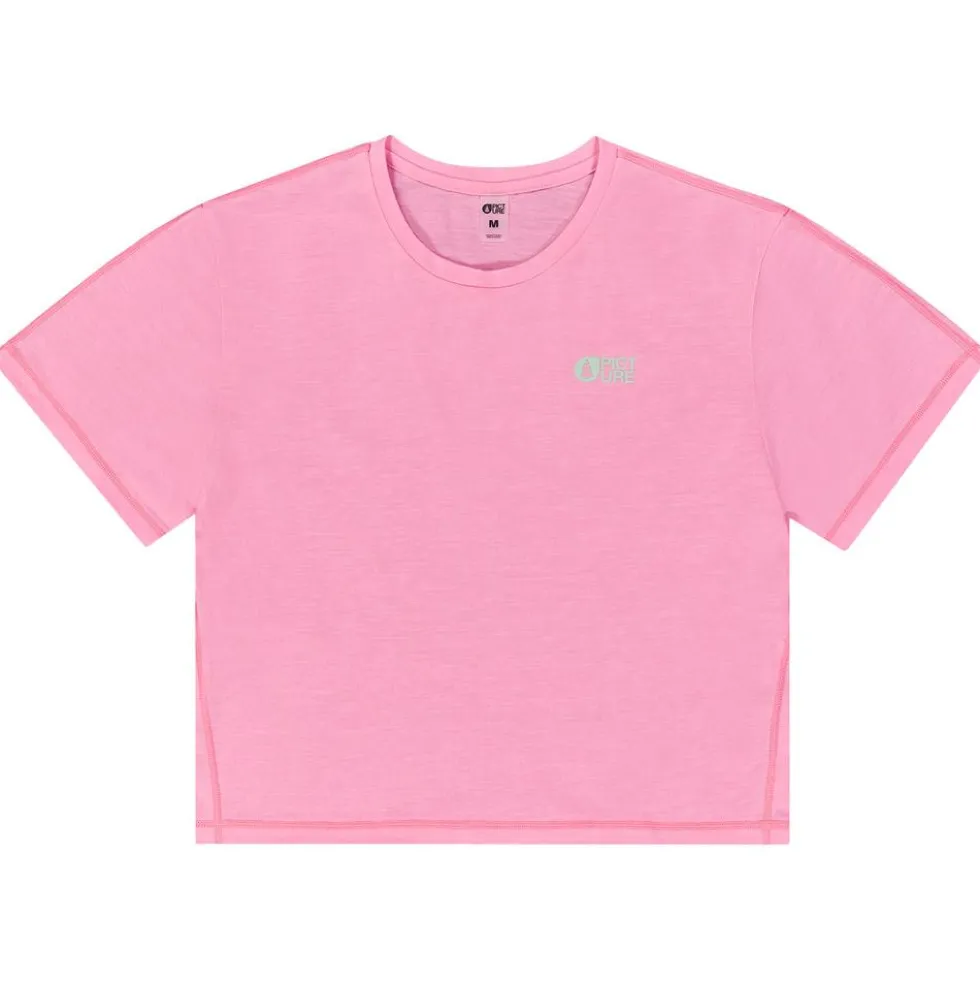 Maglietta da trekking Picture Timont Boxy Tech Tee Begonia Pink