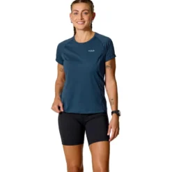 Maglietta da trekking RAB Sonic W's Tempest Blue