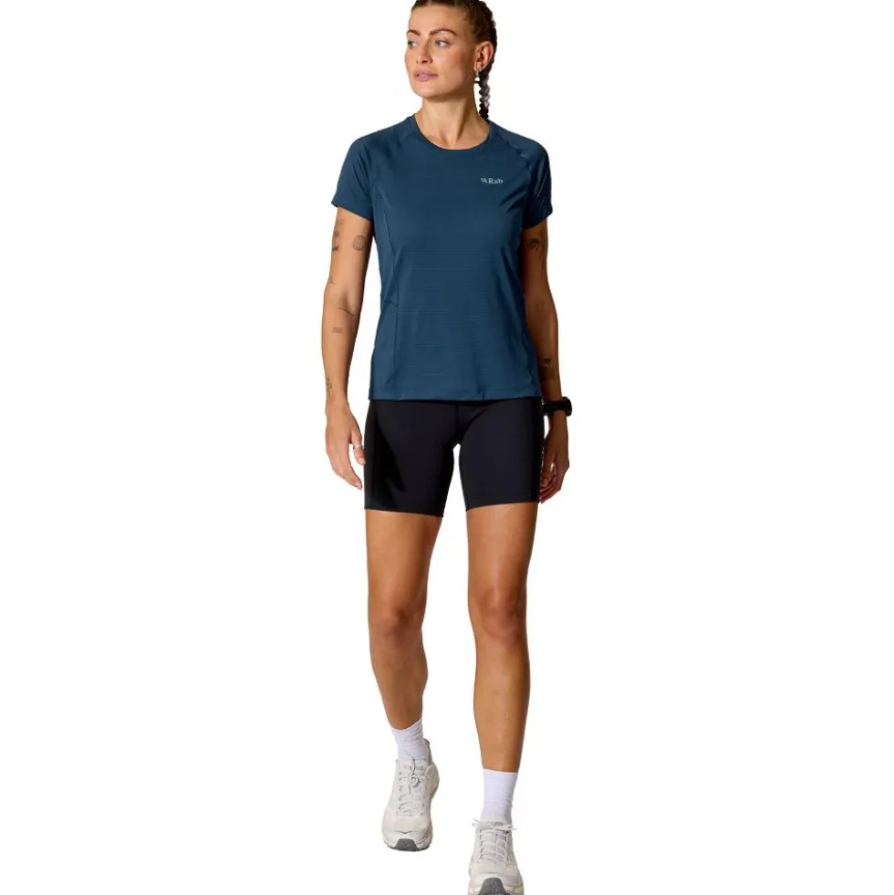 Maglietta da trekking RAB Sonic W's Tempest Blue