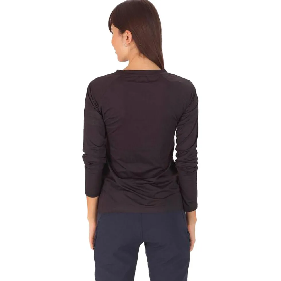 Maglietta da trekking Rossignol W SKPR Ls Tee Black