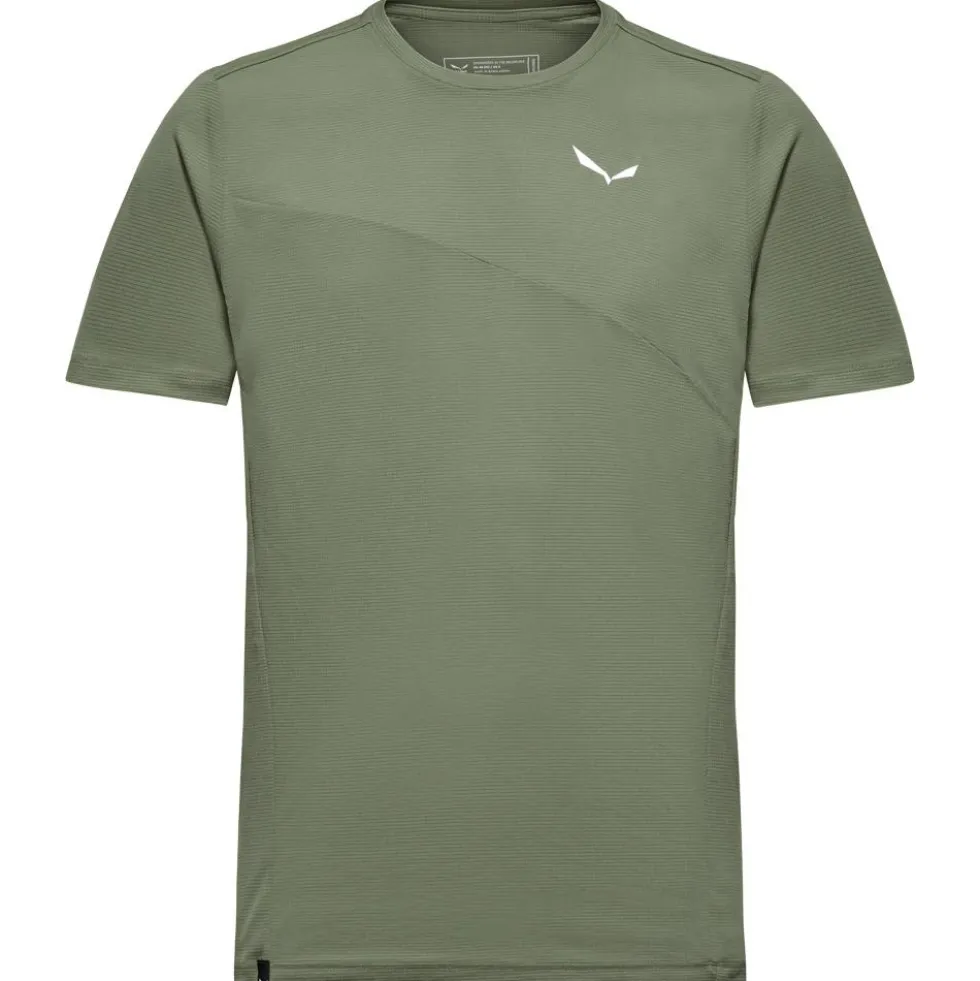 Maglietta da trekking Salewa Puez Sporty Dry T-Shirt Fadded Green