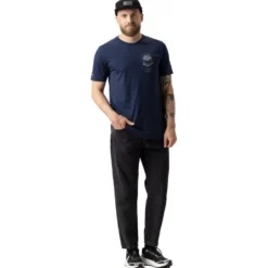 Maglietta da trekking Scott Defined Dri Short Sleeve Dark Blue