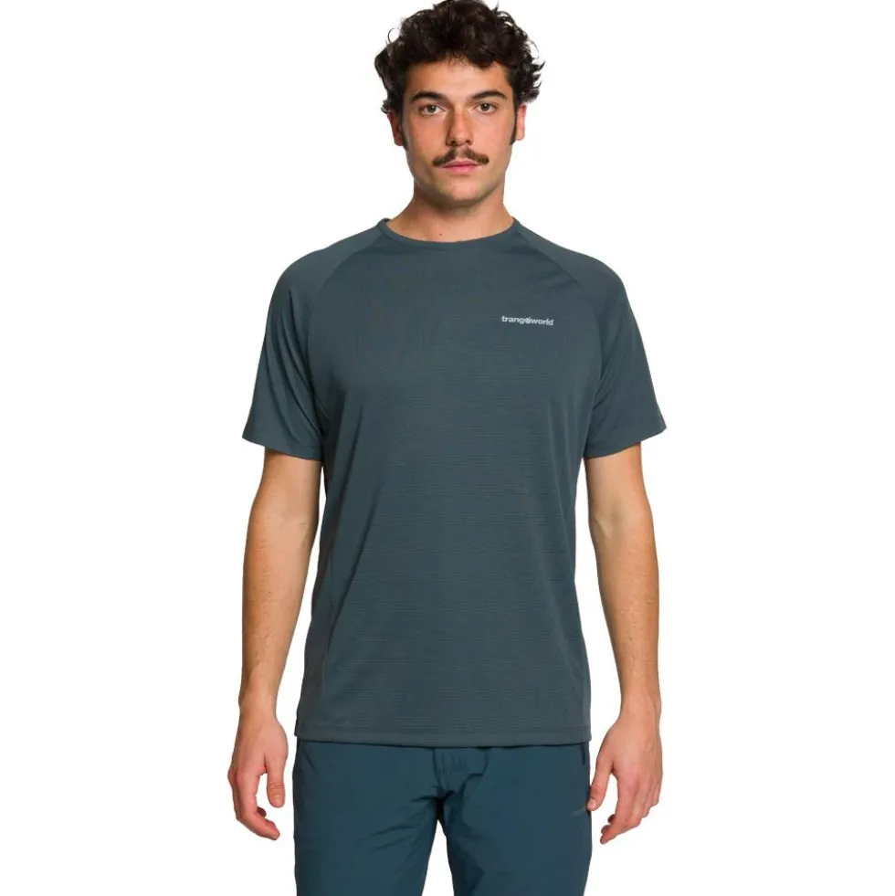 Maglietta da trekking Trangoworld Couvet Dark Slate