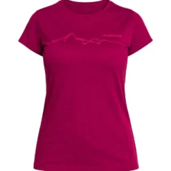 Maglietta da trekking Trangoworld Biella Beet Red