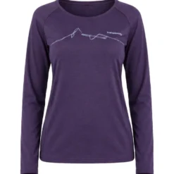 Maglietta da trekking Trangoworld Meru Purple Velvet