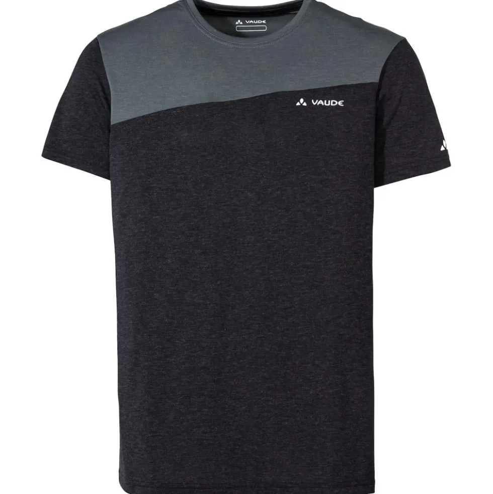 Maglietta da trekking Vaude Men's Sveit Shirt Black White