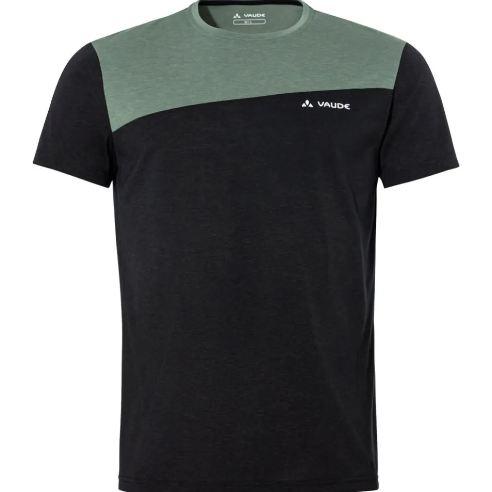 Maglietta da trekking Vaude Men's Sveit Shirt Black Agave