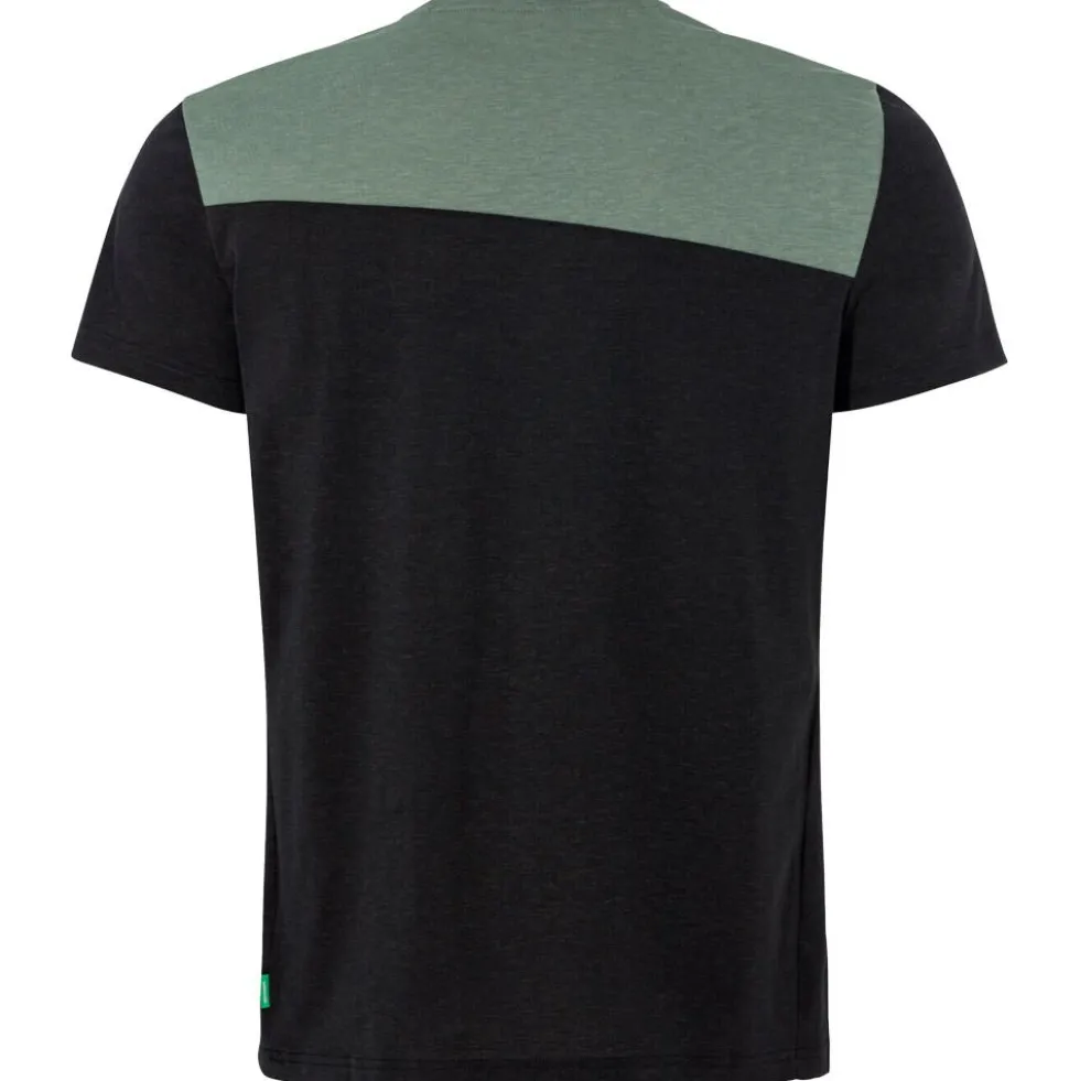 Maglietta da trekking Vaude Men's Sveit Shirt Black Agave