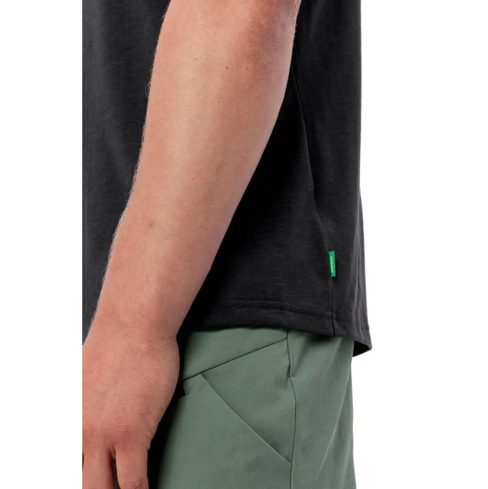 Maglietta da trekking Vaude Men's Sveit Shirt Black Agave