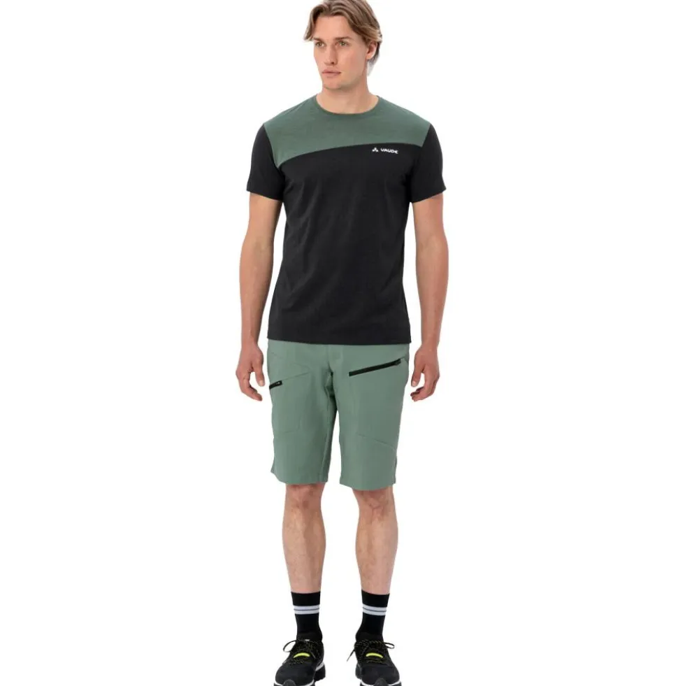 Maglietta da trekking Vaude Men's Sveit Shirt Black Agave