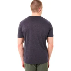 Maglietta da trekking Vaude Men's Essential Tee Shirt Purple Ask