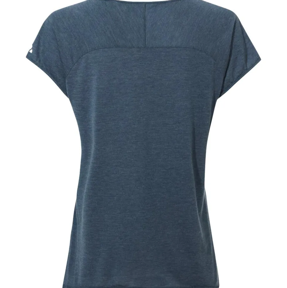 Maglietta da trekking Vaude Women's Tekoa T-Shirt II Dark Sea White