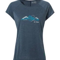 Maglietta da trekking Vaude Women's Tekoa T-Shirt II Dark Sea White