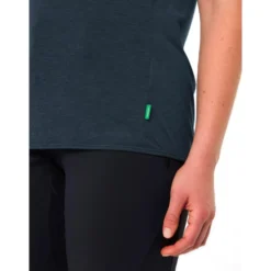 Maglietta da trekking Vaude Women's Tekoa T-Shirt II Dark Sea White