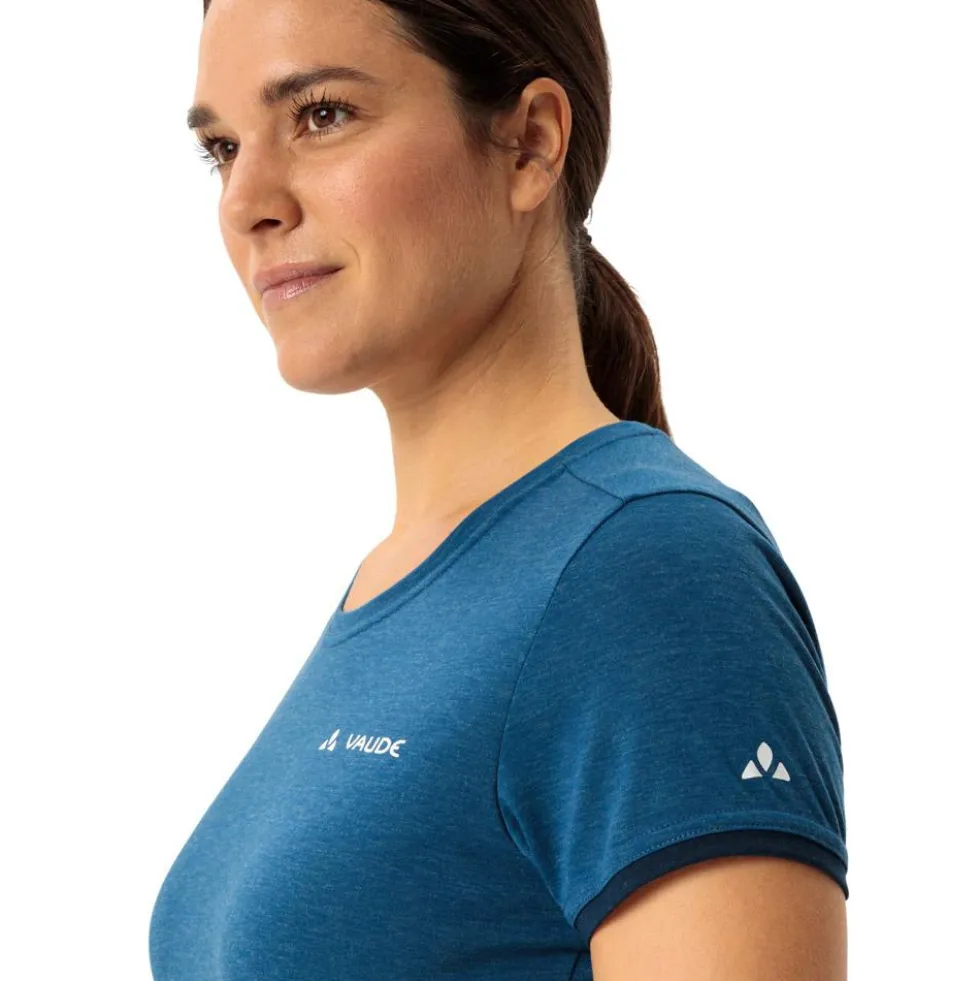 Maglietta da trekking Vaude W Sveit Shirt Brick Redeva