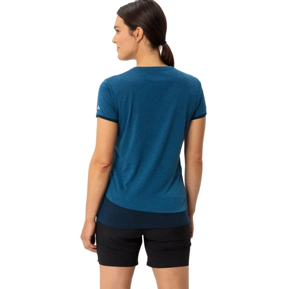 Maglietta da trekking Vaude W Sveit Shirt Brick Redeva