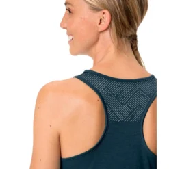 Maglietta da trekking Vaude Women's Sveit Top III Dark Sea