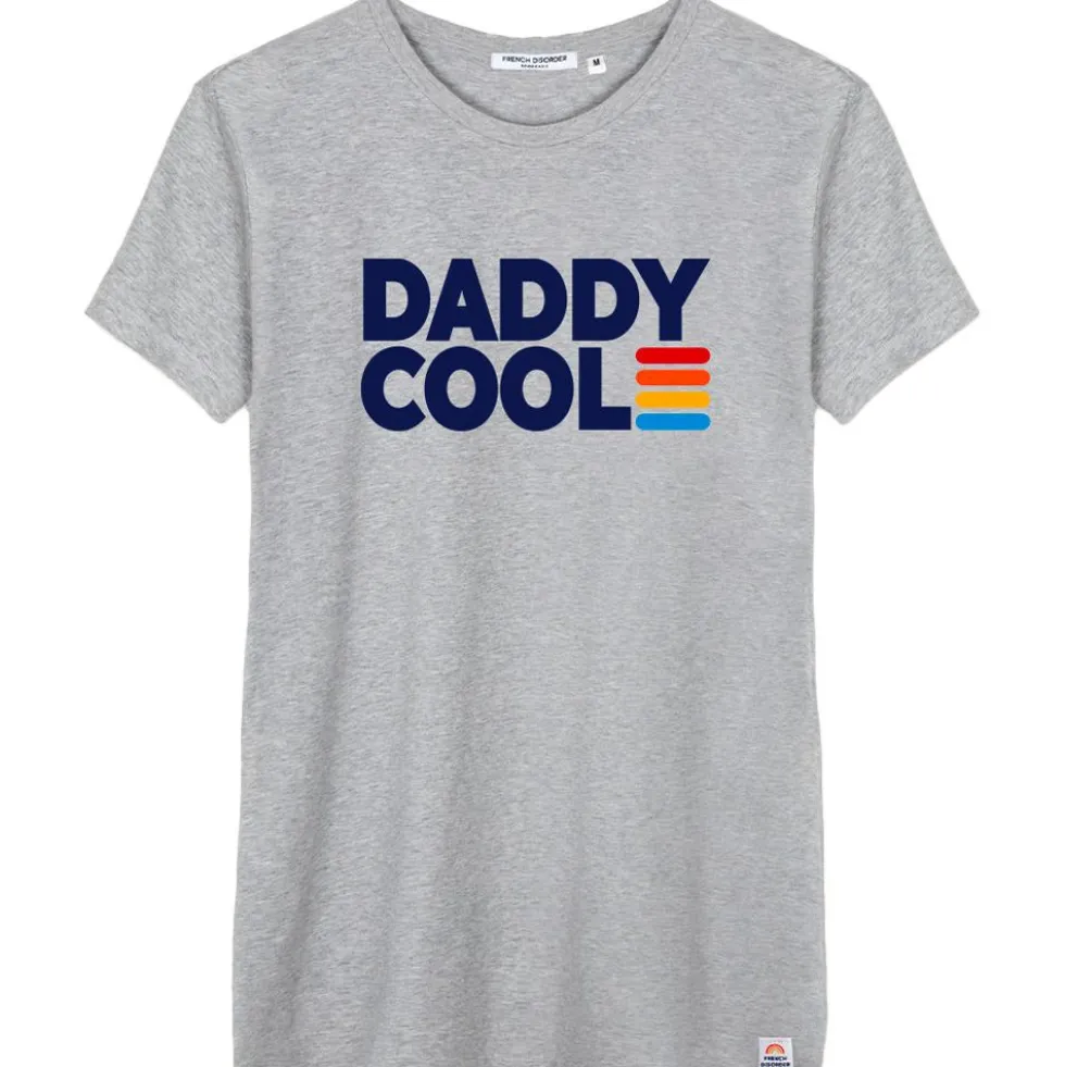 Maglietta French Disorder Alex Daddy Cool Print Heather Grey