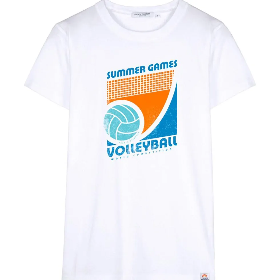 Maglietta French Disorder Alex Volleyball White