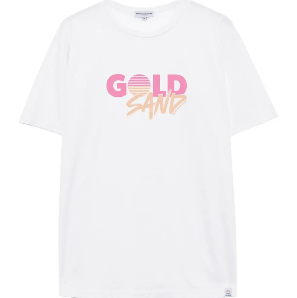 Maglietta French Disorder Mika Gold Sand White