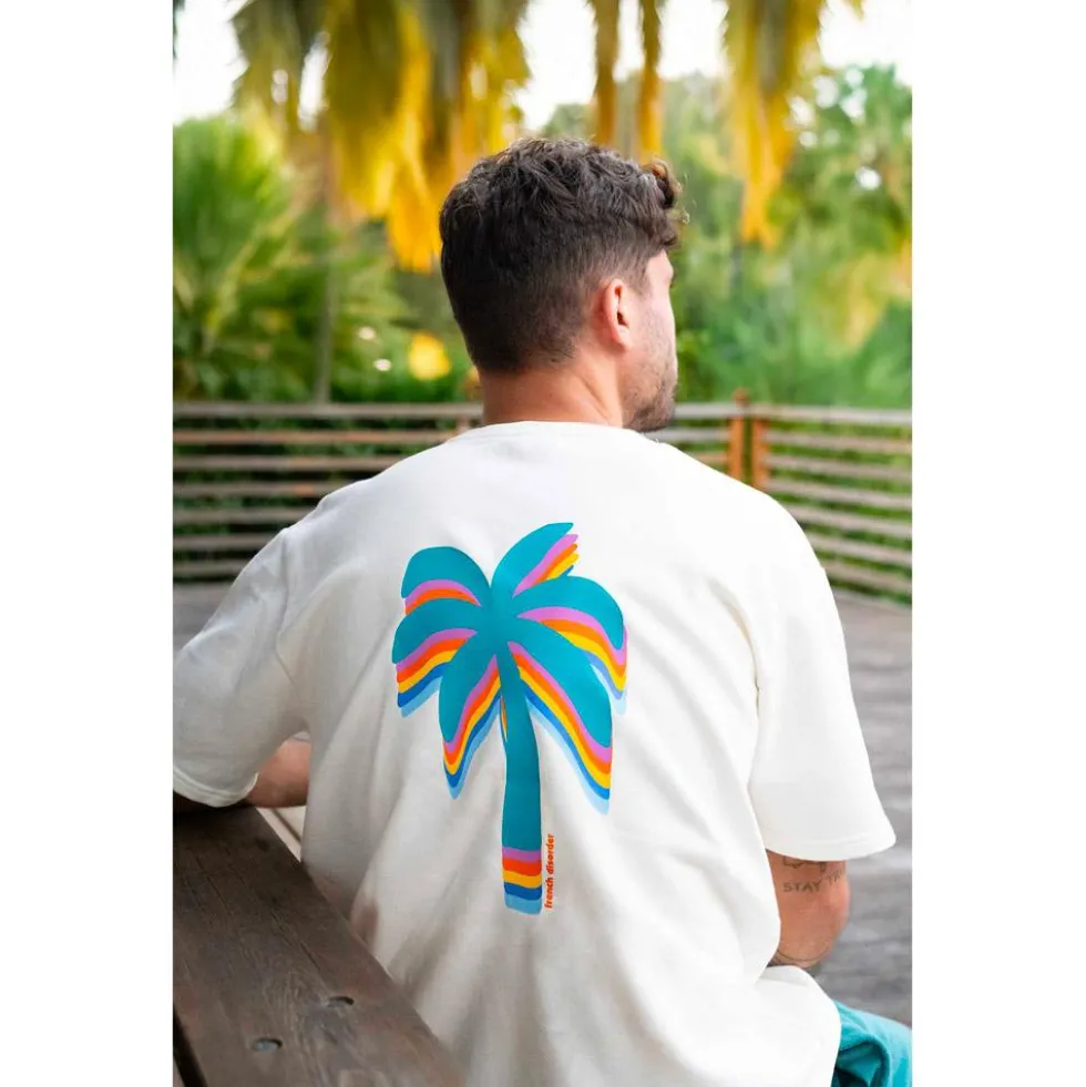 Maglietta French Disorder Mike Palm Coconut