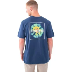 Maglietta Hurley Four Corners Short Sleeve Abyss