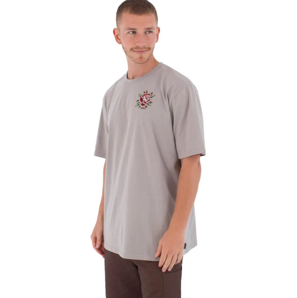 Maglietta Hurley Tattoo Trudy Tigger Short Sleeve Particle Grey