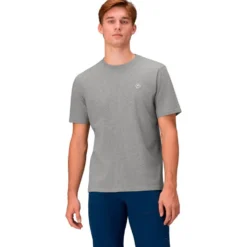 Maglietta Norrona 29 Cotton Viking Patch T Shirt Grey Melange