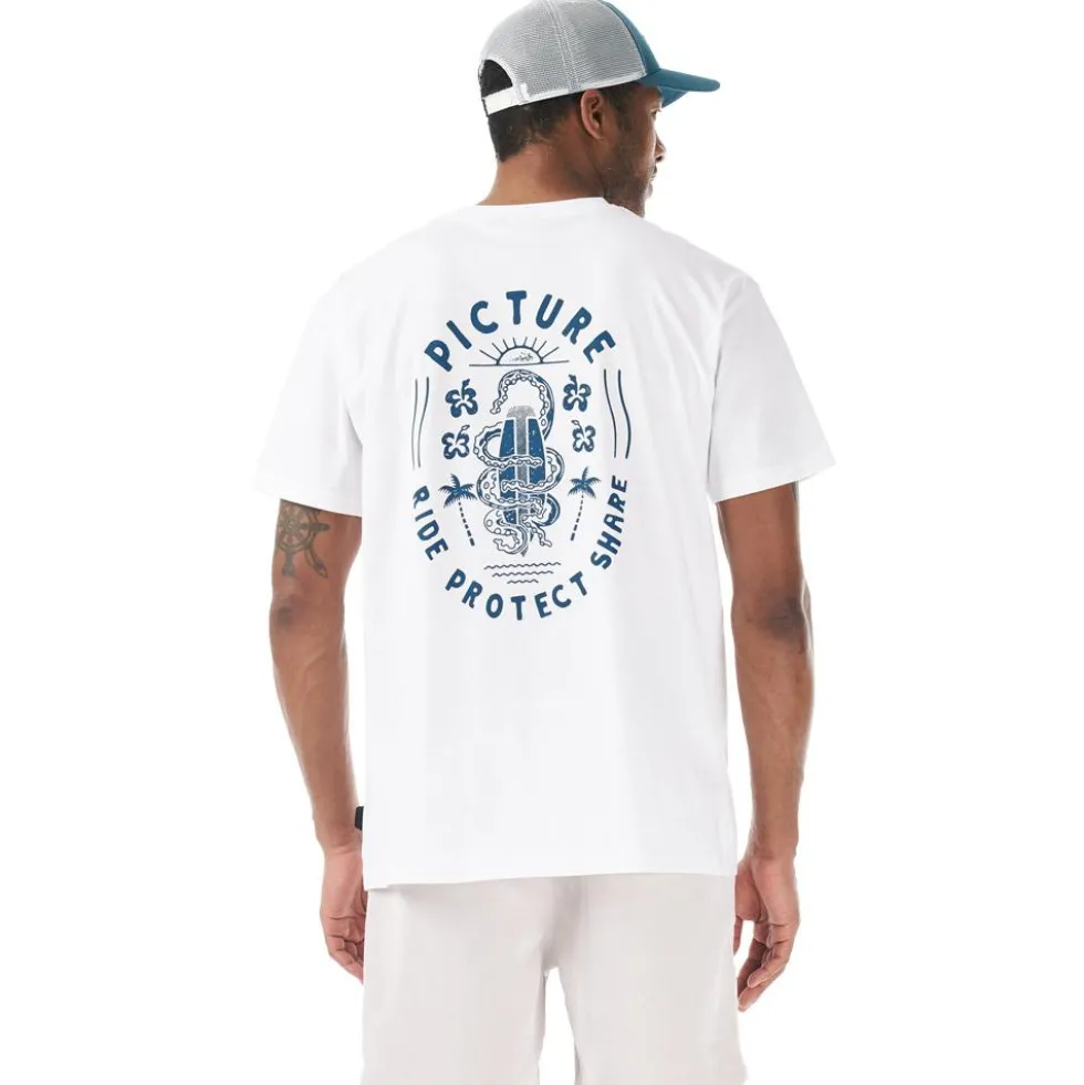 Maglietta Picture Tenta White