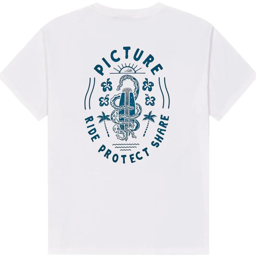 Maglietta Picture Tenta White