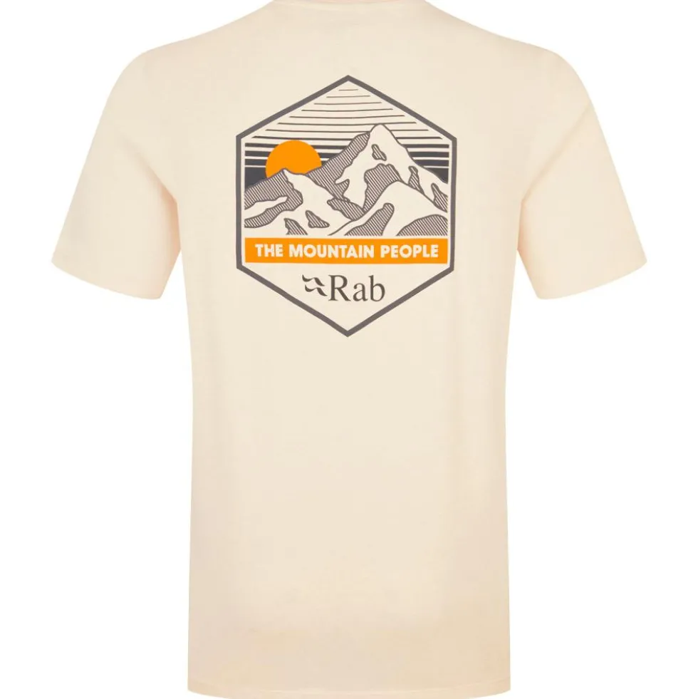 Maglietta RAB Stance Mountain Peak Ecru