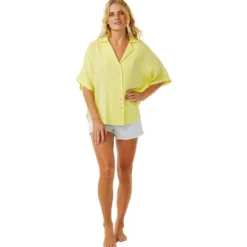 Maglietta Rip Curl Chemisier Premium Surf Bright Yellow