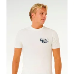 Maglietta Rip Curl Keep On Trucking Short Sleeve Bone