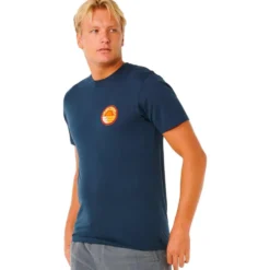 Maglietta Rip Curl Pacific Rinse Stacked Dark Navy