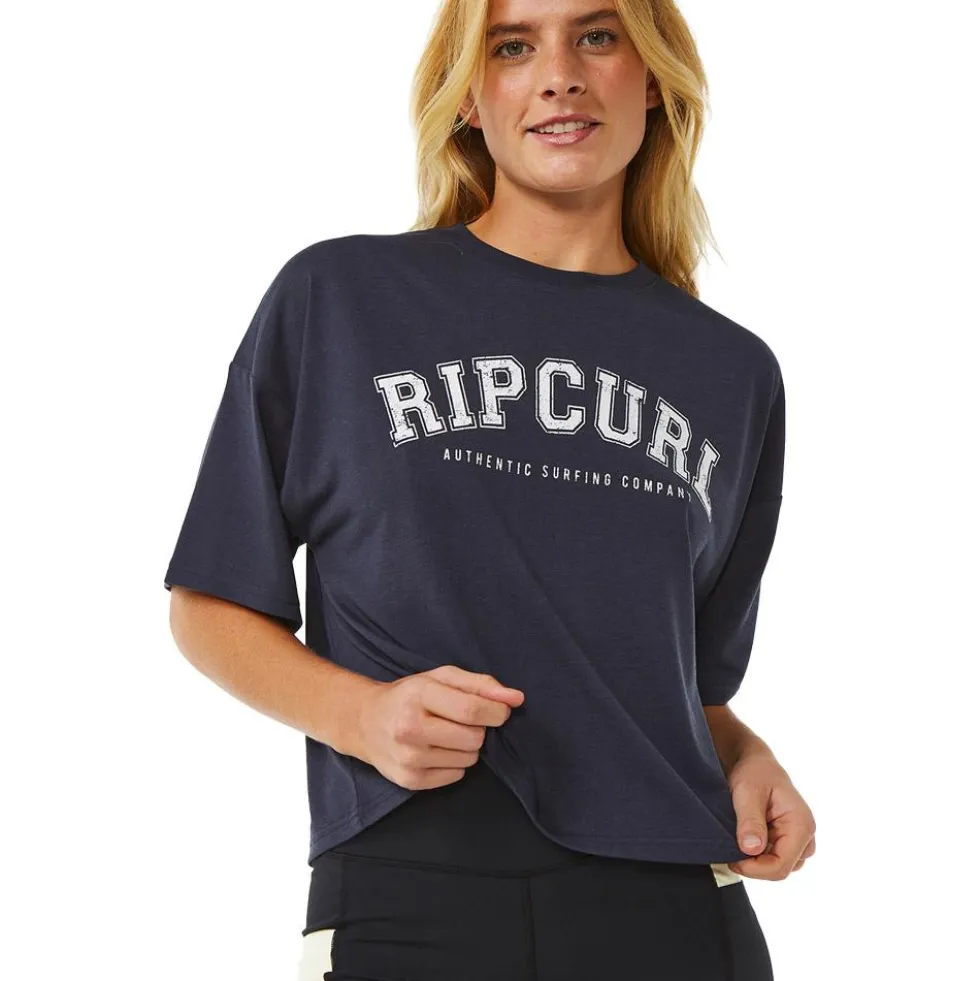 Maglietta Rip Curl RSS Crop Tee Navy
