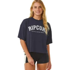 Maglietta Rip Curl RSS Crop Tee Navy